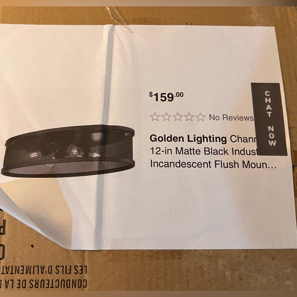 Beautiful Black Ceiling Light